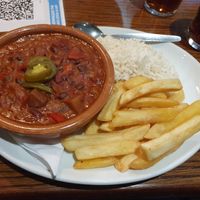 Vegan chilli at The Bentlands in Codsall