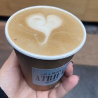 Oat milk latte  at Atrium in Reutlingen