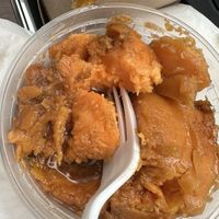 Candied yams 🤤  at Mattie's Foods in Kansas City