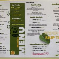 June 23’ in-store Menu  at Mattie's Foods in Kansas City