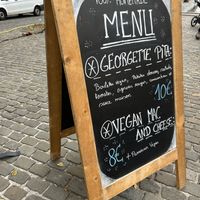 menu  at La Cuisine de Georgette in Huy