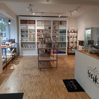 Inside the store at Schüttwerk Unverpackt Laden in Loerrach