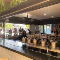 A steady flow of clientele  at Annee's Caphê Sua Da in Cairns