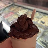 Double scoop w/ divine chocolate   at Devine Gelato in Cairns