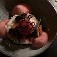 Dessert: Kokos Milchreis mit Kombucha Schaum   at TIAN am Burg - Pop Up in Lech