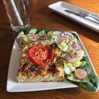 Can’t remember the proper name but it’s like a Spanish omelette.   at The Petri Dish in Aylesbury