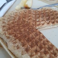 Waffel at Café Lebenslust in Rothenburg Ob Der Tauber