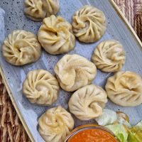 Vegane Momos at New Yak and Yeti in Berlin