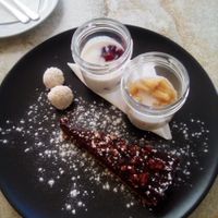 Dessert 😍😋 at Marie e Oli's in Armacao De Pera