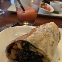 Vegan tofu burrito  at El Vez in Philadelphia