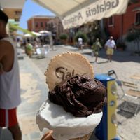 vegan yoghurt and dark chocolate at Gala Santa Teresa Gallura in Santa Teresa Di Gallura