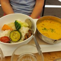 Curry : trop bon ! at Soya Cantine Bio in Paris