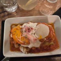 Lasagna at Soya Cantine Bio in Paris