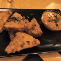 Tempeh "nuggets" at Soya Cantine Bio in Paris