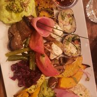 Grand mezze at Soya Cantine Bio in Paris