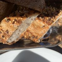 Fresh grain bread   at Soya Cantine Bio in Paris