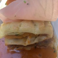 Lasagna  at Soya Cantine Bio in Paris