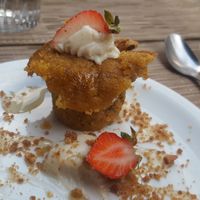 Dessert at Soya Cantine Bio in Paris