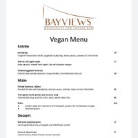 Only rich vegans eat here at Bayviews Restaurant & Lounge Bar in Burnie