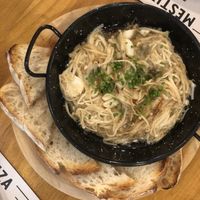 Enoki al ajillo  at MESTIZA in Valencia