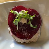 Beetroot at MESTIZA in Valencia