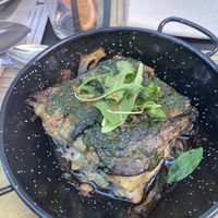 Greek moussaka #Veganuary at MESTIZA in Valencia