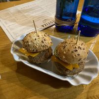 Mini burger  at MESTIZA in Valencia