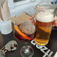 Vermouth & beer at MESTIZA in Valencia