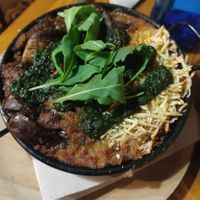 Moussaka de berenjena at MESTIZA in Valencia