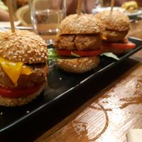 Tapa #5: mini burgers at MESTIZA in Valencia