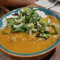 Main (also to share): curry at MESTIZA in Valencia
