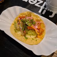 Jackfruit taco at MESTIZA in Valencia