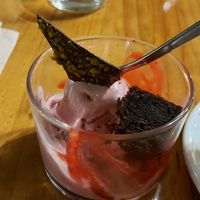 Ice cream, dessert. at MESTIZA in Valencia