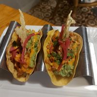 Jackfruit tacos at MESTIZA in Valencia