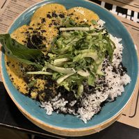 Massaman Curry with Rice 🍚   at MESTIZA in Valencia