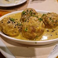 Meatballs at MESTIZA in Valencia