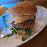 Mini burger #Veganuary at MESTIZA in Valencia
