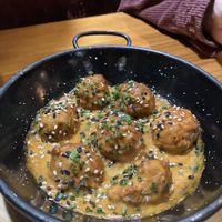 Meatball starter   at MESTIZA in Valencia