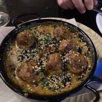 Meatballs  at MESTIZA in Valencia
