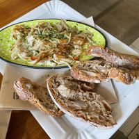 Enoki mushrooms  at MESTIZA in Valencia