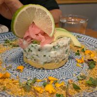 Ceviche at MESTIZA in Valencia