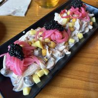 Ceviche de setas  at MESTIZA in Valencia