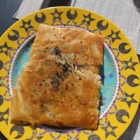 Mediterranean pastela at L'Atelier in Mecina Fondales