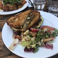 Toastie at Blue Mountain Vegan in South East London