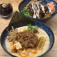 Tantanmen ramen  at Maneki in Worcester