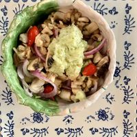 Vegan ceviche  at Bespoke in El Puerto De Santa Maria