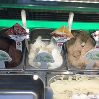 Enough to keep me happy at Aldo's Gelato in Playa Del Carmen