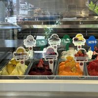   at Aldo's Gelato in Playa Del Carmen