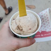 Banana Datil (vegan) (01/2025) at Aldo's Gelato in Playa Del Carmen