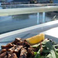 Pan fried mushrooms in garlic and white wine sauce  at Signor Valentino in Cardiff